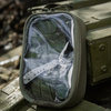 M-Tac - Organizer ergonomiczny przezroczysty Elite - Rozmiar Small 22x14 cm - Cordura 500D - Ranger Green - 10147023