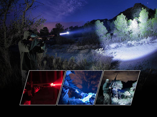 Fenix - Latarka Szperacz LED Akumulatorowa - 1500 Lumenów - 5000 mAh - HT18