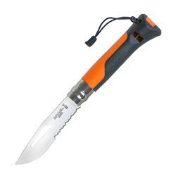 Opinel - Nóż N°8 Outdoor - Inox - Pomarańczowy - 001577