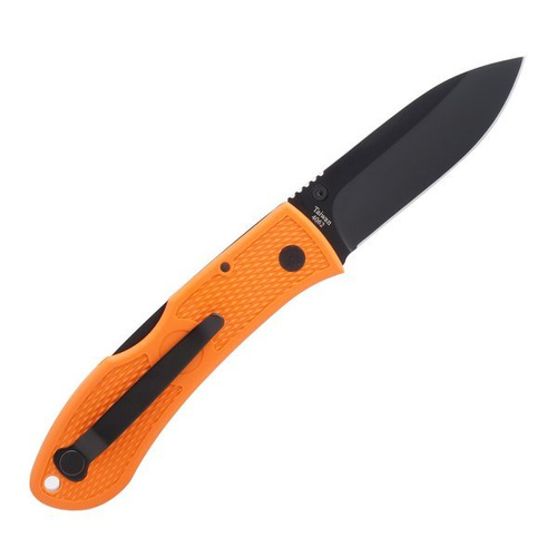 Ka-Bar 4062BO - Nóż składany Dozier Folding Hunter - Pomarańczowy