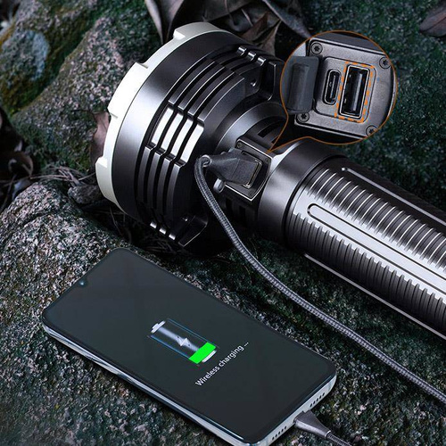 Fenix - Latarka szperacz LED akumulatorowa LR80R - 18000 lm - 12000 mAh