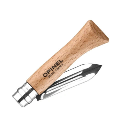 Opinel - Składana obieraczka do warzyw N°06 - Drewno - Stal nierdzewna - 002440