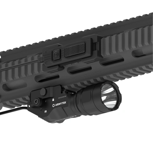 Armytek - Latarka taktyczna na broń Parma C1IR - 520 lm - IR - Czarna - F10901PCIR
