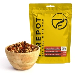 Posiłek suszony Firepot Chilli con Carne z ryżem - 600 kcal - PL-CHILLI-REG-YELL