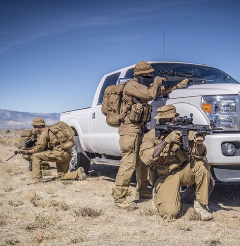 Helikon - Spodnie wojskowe MBDU® (Modern Battle Dress Uniform®) - NyCo Ripstop - PenCott® WildWood™ - SP-MBD-NR-45