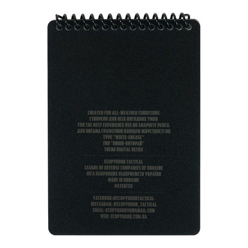 M-Tac - Notatnik wodoodporny Ecopybook Tactical All Weather - 10273001