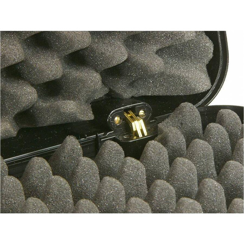 Megaline - Walizka na broń długą 125x25x11 cm - Zatrzask - Czarna - 200/004C