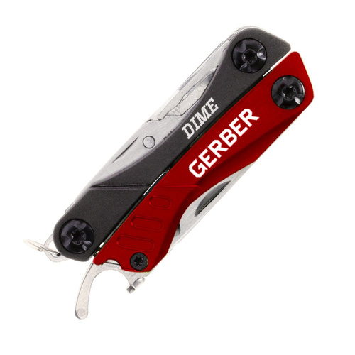 Multitool Gerber Dime Micro - Czerwony - 31-003622