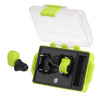 Earmor - Aktywne ochronniki słuchu M23T - NRR 25 dB - Bluetooth 6.0 - Tracer Green - M23T-AI-GR