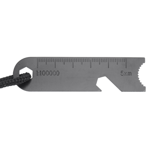 Fosco - Krzesiwo magnezowe Magnesium Fire Starter - Czarne - 429746