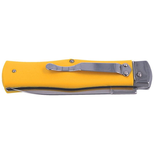 Mikov - Nóż sprężynowy Predator ABS 241-NH-1/N YEL - AISI 420 - Żółty - V1707640