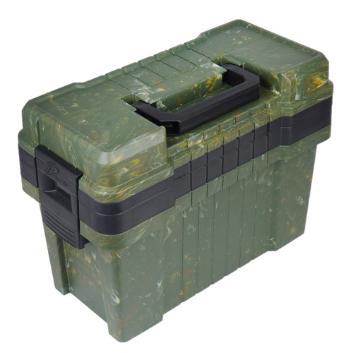 Plano - Skrzynka z organizerami Shooters Case - Swirl Camo - 181601