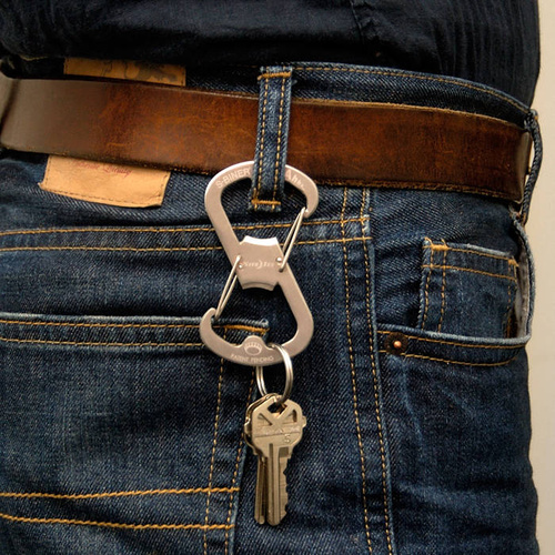 Nite Ize - Karabinek S-Biner Ahhh Bottle Opener - Stalowy - SBO-03-11