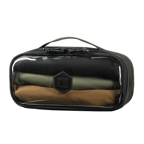 M-Tac - Organizer przezroczysty Elite Medium Gen.II - Czarny - 10147802-M