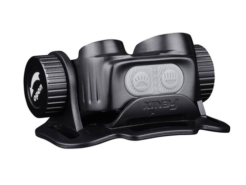 Fenix - Latarka czołówka LED z akumulatorem - 1400 lumenów - Czarna - HM65R