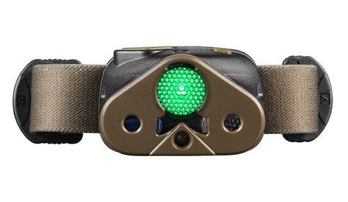 Mactronic - Latarka czołowa NOMAD 03 - 340 lm - Filtry RGB - Olive Green - THL0022MN