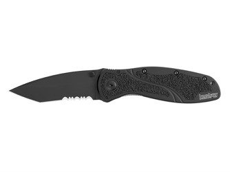 Kershaw - Nóż taktyczny Blur Tanto 1670TBLKST - 14C28N - Czarny - 1670TBLKST