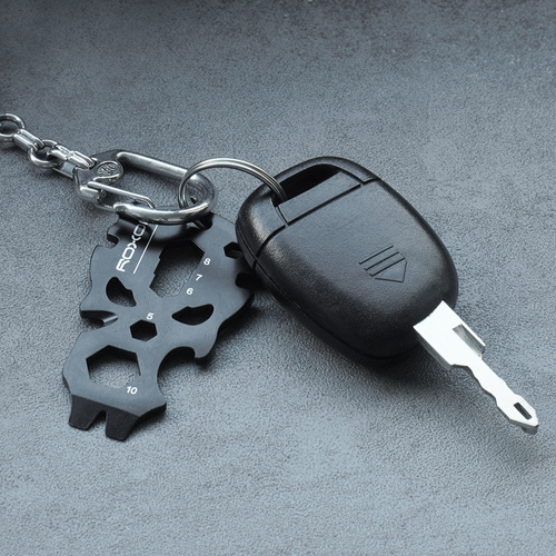 Roxon - Brelok Multitool Czaszka S7 - Czarny - ROXS7