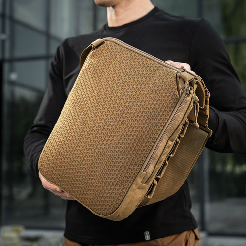 M-Tac - Torba na ramię Laser Cut Hex - Cordura - Coyote - 10241005