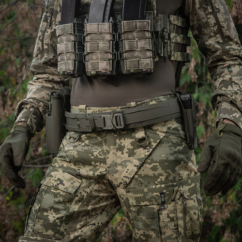 M-Tac - Pas taktyczny Range Belt Cobra Buckle Gen.IV - Tegris - MOLLE - Ranger Green - 12226023
