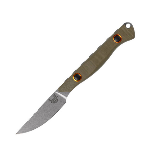 Benchmade - Nóż myśliwski Flyway 15700-01 - Stalowy - Oliwkowy - 136-749