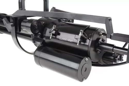 Classic Army - Replika działka M134-A2 Vulcan Minigun - Czarna - CLA-01-016096