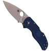 Spyderco - Nóż składany EDC Native 5 - Leaf-Shaped - FRN - CPM S110V - Dark Blue - C41DBL5