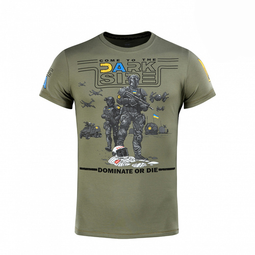 M-Tac - T-shirt UA Side - Bawełna - Oliwkowy - 80026038