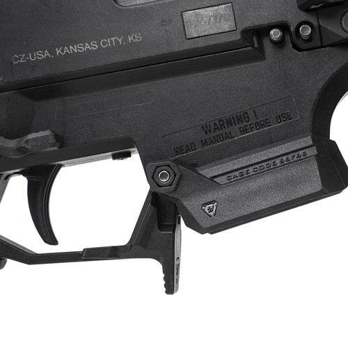 Strike Industries - Powiększony lejek magazynka do pistoletu maszynowego CZ Scorpion EVO - Czarny - SI-CEVO-MAGWELL