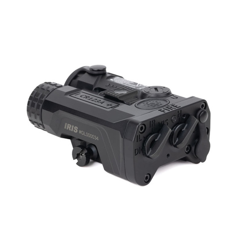 Holosun - Laserowy wskaźnik celu Iris - Aluminium - Zielony - IR - Czarny - IRIS-GR3