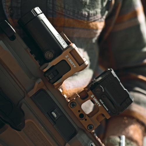 Unity Tactical - Montaż do powiększalnika FAST FTC Omni - QD - FDE - FST-OMF