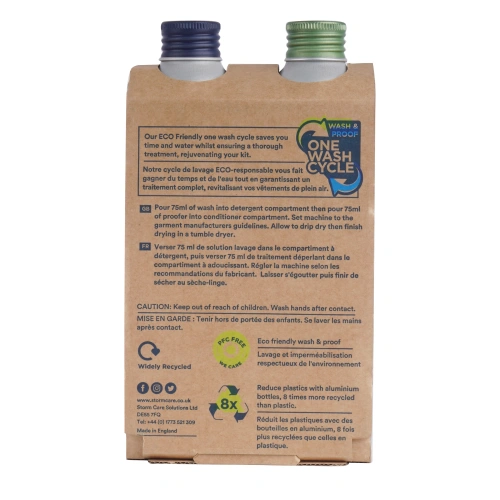 Storm - Impregnat i płyn do prania odzieży puchowej Down Twin Pack – 2 x 225 ml - S51307