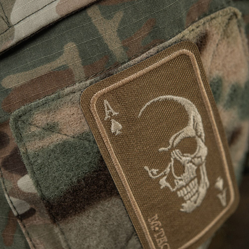 M-Tac - Naszywka morale patch Face of War - Cordura - Coyote - 51389005