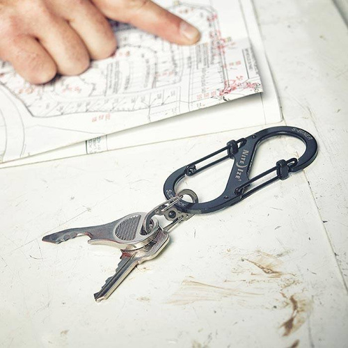 Nite Ize - Zestaw trzech S-Biner SlideLock Set #2, #3, #4 - Stalowy - LSBC-11-R6