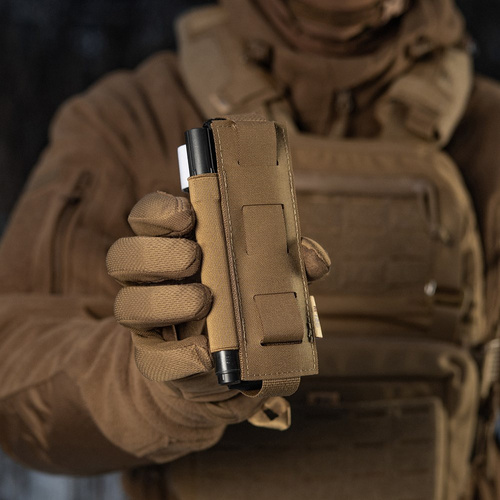 M-Tac - Kieszeń na stazę taktyczną z panelem Molle Gen. III - Coyote - 10137305