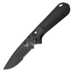 Benchmade - Nóż składany Redoubt 430SBK-02 - D2 - Czarny - 430SBK-02