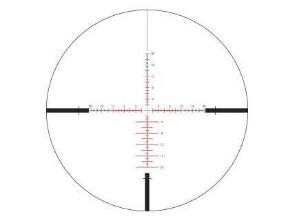 Vortex Optics - Luneta myśliwska Viper PST II 5-25x50 - Podświetlana siatka celownicza EBR-4 - Tubus 30 mm - PST-5251