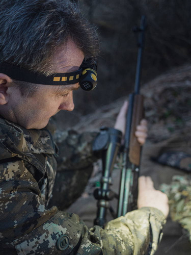 Armytek - Latarka akumulatorowa / czołówka Elf C1 - Białe światło - 1000 lm - F05003C