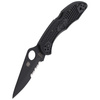 Spyderco - Nóż składany Delica® 4 FRN Black / Black Blade - C11PSBBK