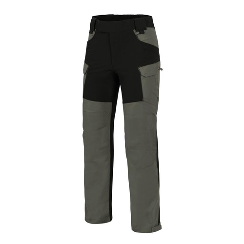 Helikon - Spodnie outdoorowe Hybrid Outback Pants® - DuraCanvas® - Taiga Green / Czarne - SP-HOP-DC-0901A