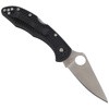 Spyderco - Nóż składany Delica® 4 FRN Flat Ground Black - C11FPBK