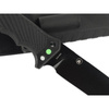 Ganzo - Nóż survivalowy Firebird z krzesiwem - Czarny - G8012V2-BK