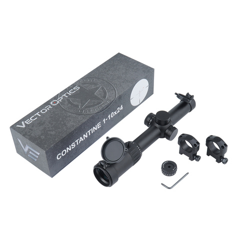 Vector Optics - Luneta biegowa Constantine 1-10x24 - 30 mm - Second Focal Plane - SCOC-31