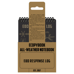M-Tac - Notatnik wodoodporny Ecopybook Tactical EOD Response Log A6 - ET-MTC-10026