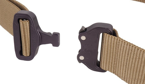 Bayonet - Pas taktyczny COMBAT HEAVY DUTY - Klamra AustriAlpin COBRA® ProStyle 18kN - 45 mm - Czarny