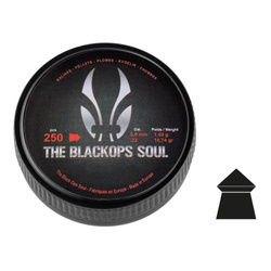 Black Ops - Śrut do wiatrówki - 5,5 mm Diabolo - 250 szt. - Spiczasty - PB304