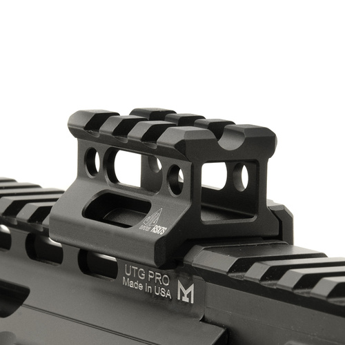 Leapers - Podwyższenie UTG Super Slim 3 sloty - 0,75" - Czarne - MT-RSX7S