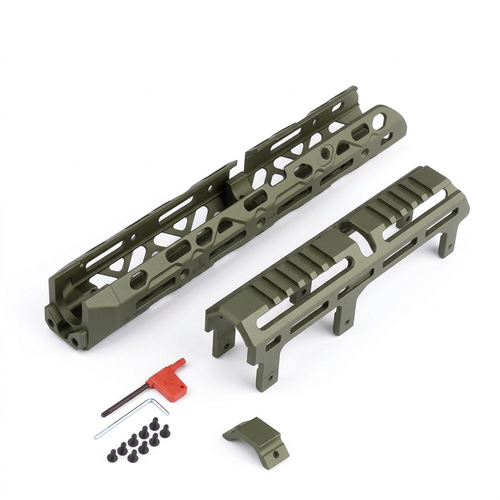 Średnie łoże z długą nakładką rury gazowej Kruk - Olive Drab Green - CRC 1U020B-ODG