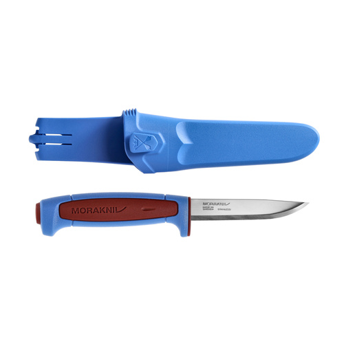 Morakniv - Nóż Mora Basic 546 - LE 2025 - Sandvik 12C27 - Dala Red/Siljan Blue - 14502