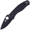 Spyderco - Nóż EDC Persistence Lightweight - Black Blade Plain - Czarny - C136PBBK